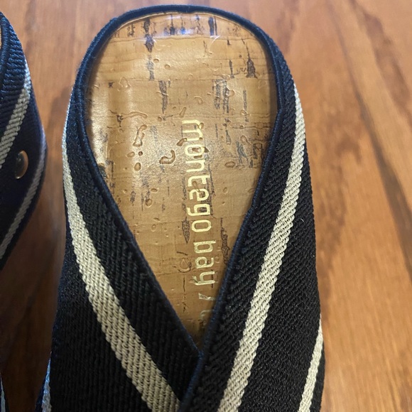 MONTEGO BAY CLUB WEDGE SANDALS - Picture 2 of 5